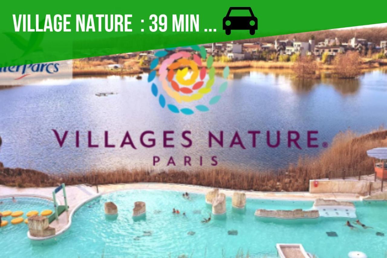 The Sunshine- Appart Cosy Proche Paris-Disney Avec Parking Prive Dans Residence Meaux Dış mekan fotoğraf