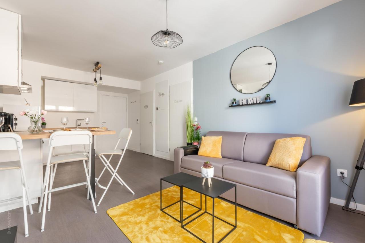 The Sunshine- Appart Cosy Proche Paris-Disney Avec Parking Prive Dans Residence Meaux Dış mekan fotoğraf