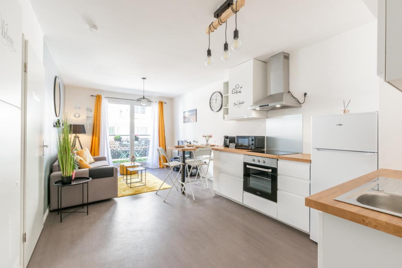 The Sunshine- Appart Cosy Proche Paris-Disney Avec Parking Prive Dans Residence Meaux Dış mekan fotoğraf