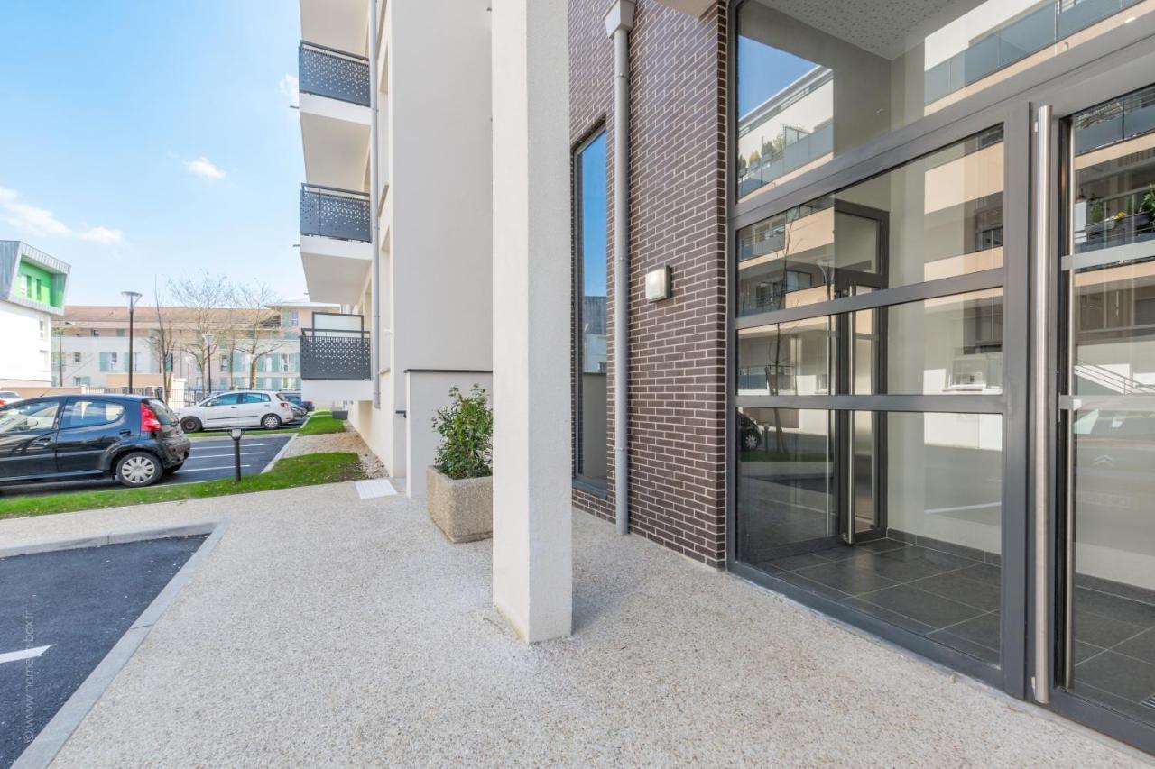 The Sunshine- Appart Cosy Proche Paris-Disney Avec Parking Prive Dans Residence Meaux Dış mekan fotoğraf