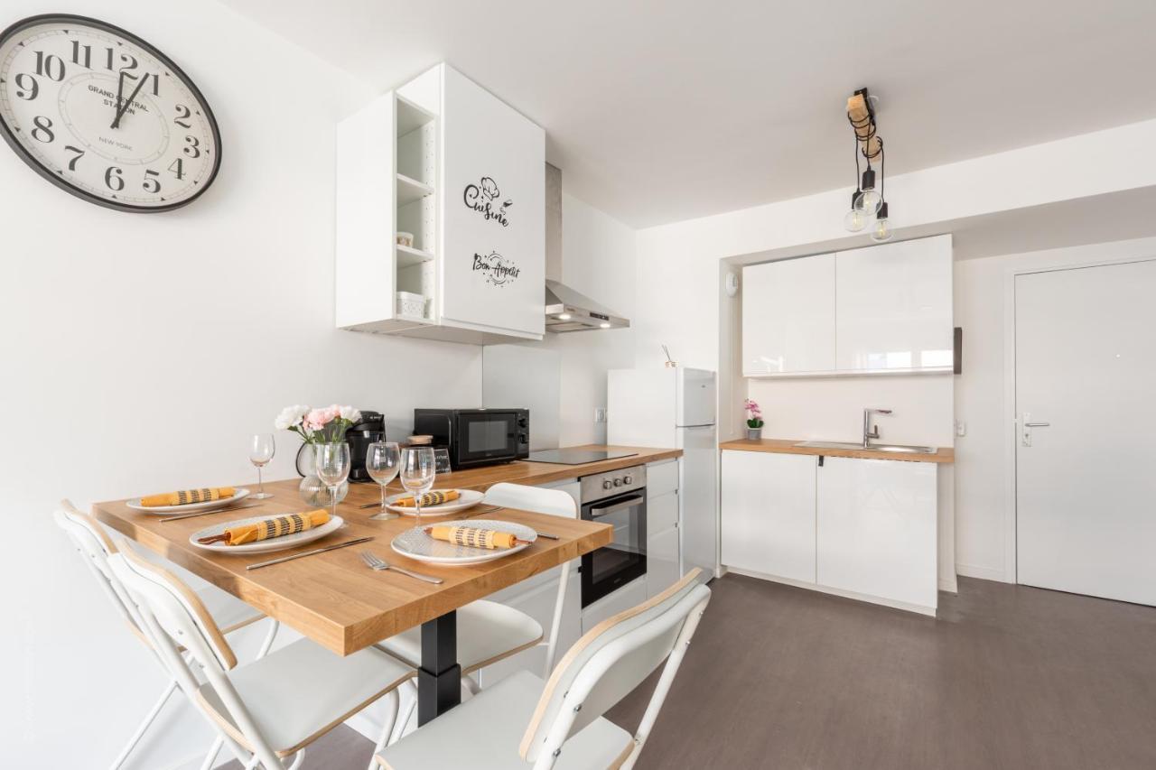 The Sunshine- Appart Cosy Proche Paris-Disney Avec Parking Prive Dans Residence Meaux Dış mekan fotoğraf