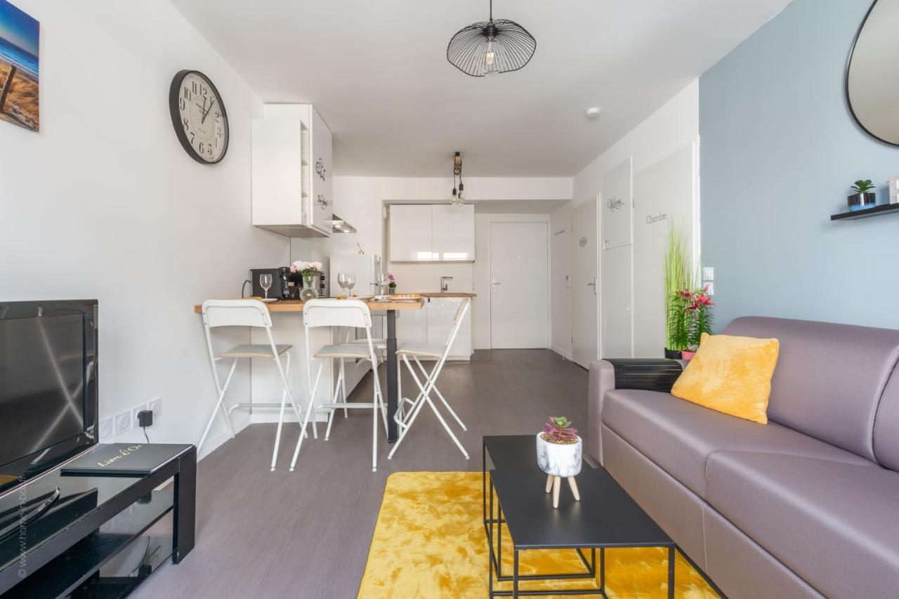 The Sunshine- Appart Cosy Proche Paris-Disney Avec Parking Prive Dans Residence Meaux Dış mekan fotoğraf